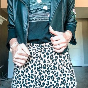 Leopard print Divided H&M skirt